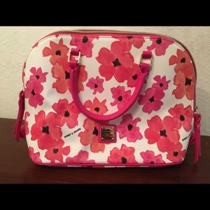 Dooney & Bourke Zip Zip Satchel in Bloom Pattern